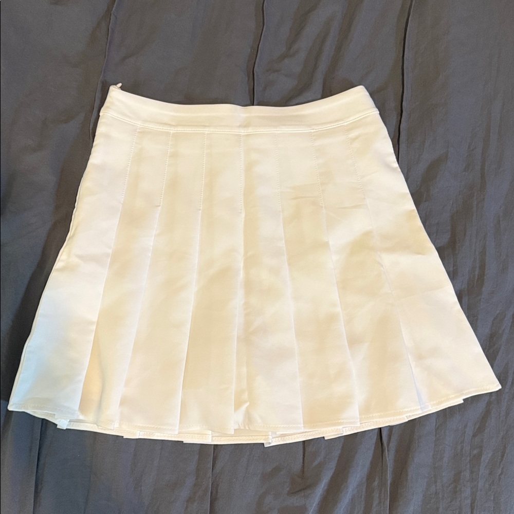 Amazon White Mini Skirt